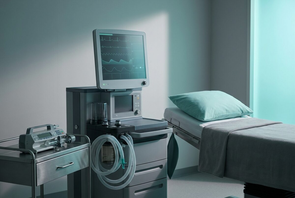 Monitor de signos vitales durante sedación