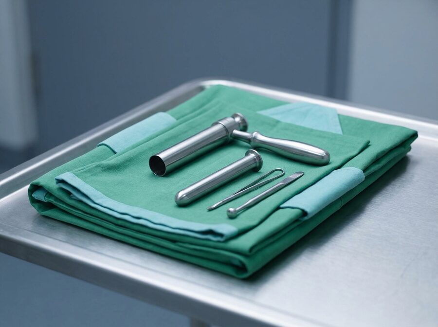 Instrumental de proctología: anoscopio y rectoscopio rígido